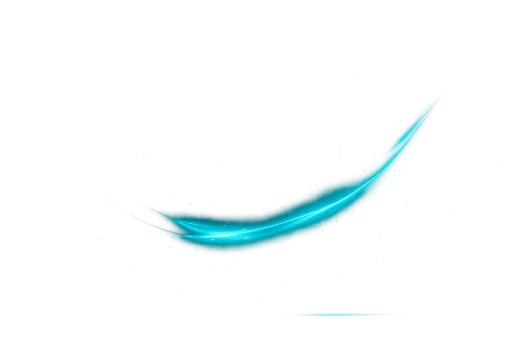 Cyan Atmospheric Glow